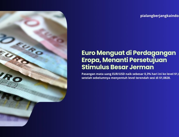 Euro Menguat di Perdagangan Eropa, Menanti Persetujuan Stimulus Besar Jerman
