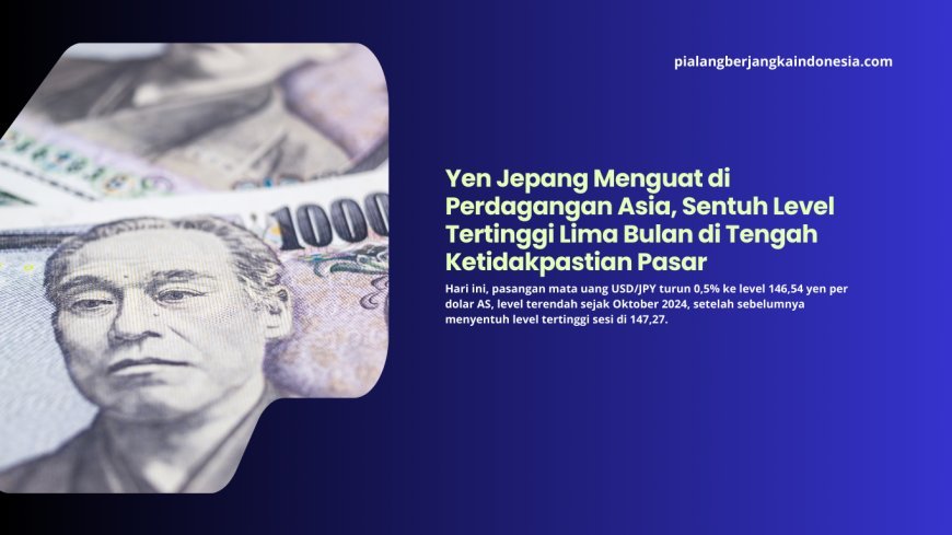 Yen Jepang Menguat di Perdagangan Asia, Sentuh Level Tertinggi Lima Bulan di Tengah Ketidakpastian Pasar